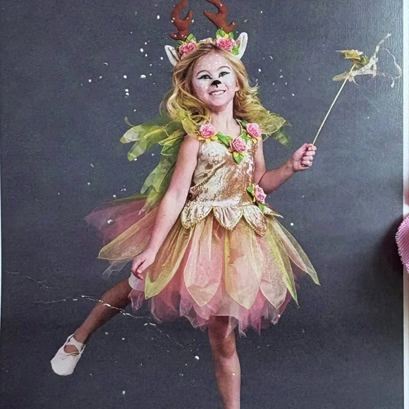 Fairy Dust | Costumes | Fairy Dust Girls Woodland Fairy Costume Size Small  56 New | Poshmark